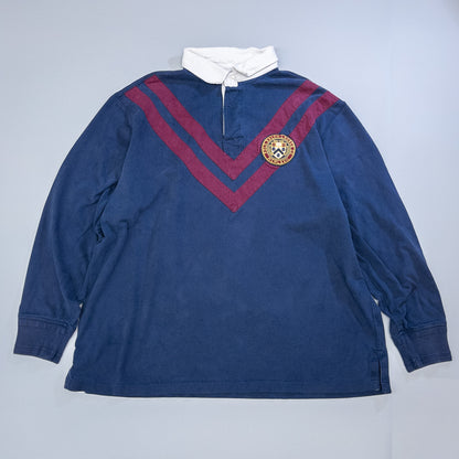 [メンズXXL] 90〜00年代 Polo by Ralph Lauren/ポロバイラルフローレン 長袖シャツ ラガーシャツ