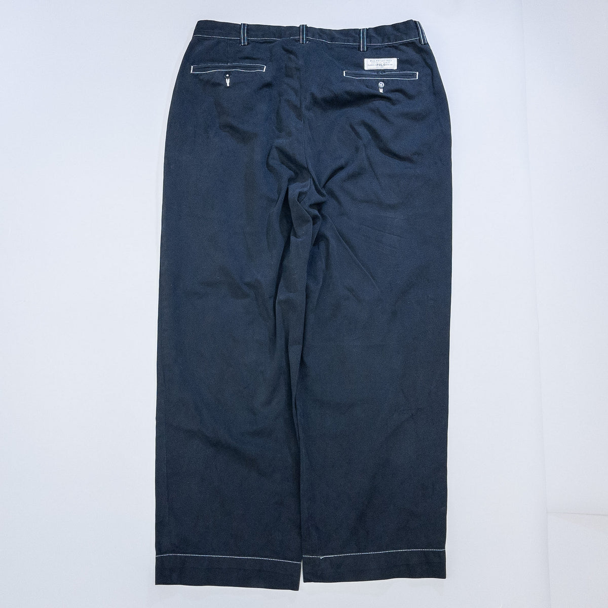 [メンズW31] 90〜00年代 Polo by Ralph Lauren/ポロバイラルフローレン チノパン ANDREW PANT 黒染め