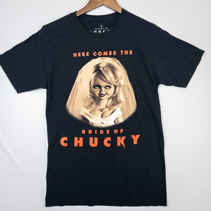 [メンズXS] 00年代 BRIDE OF CHUCKY/ブライドオブチャッキー Tシャツ ムービーＴ CHILDS PLAY・チャイルド プレイ ティファニー 映画