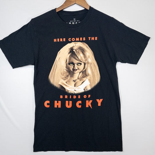 [メンズXS] 00年代 BRIDE OF CHUCKY/ブライドオブチャッキー Tシャツ ムービーＴ CHILDS PLAY・チャイルド プレイ ティファニー 映画