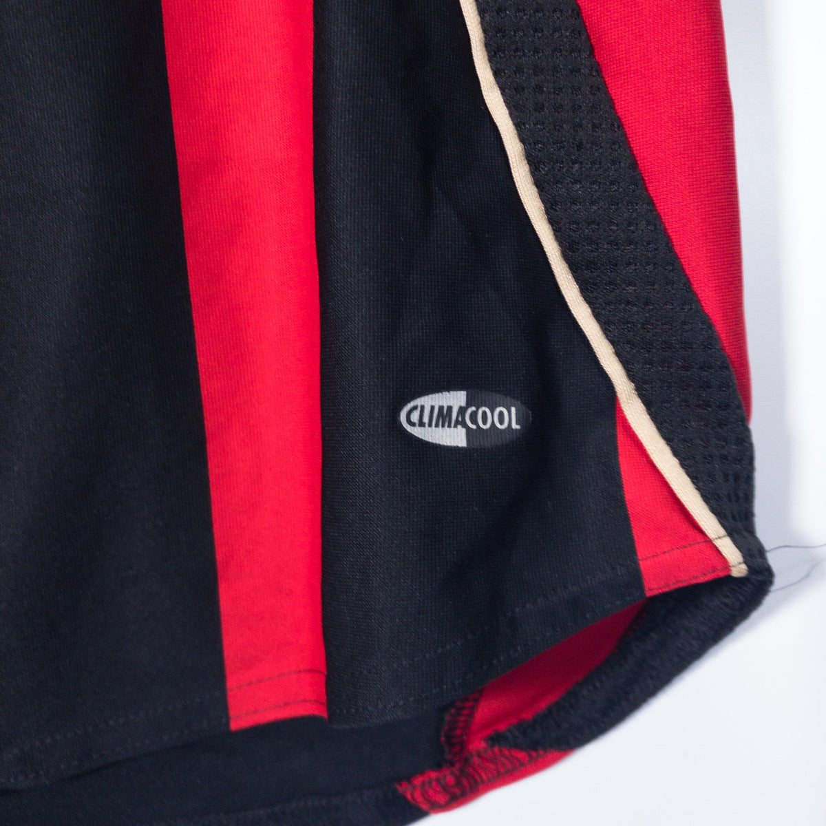 [メンズS] 00〜10年代 adidas/アディダス 半袖シャツ サッカーユニフォーム AC Milan エーシー ミラン