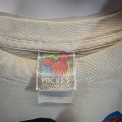 [メンズL] 90年代 MICKEY UNKIMITED/ミッキーアンリミテッド Tシャツ キャラクターT Disney ディズニー ミッキーマウス