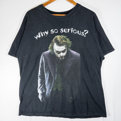 [メンズXL] 00年代 DC Comics THE DARK KNIGHT Tシャツ ジョーカー