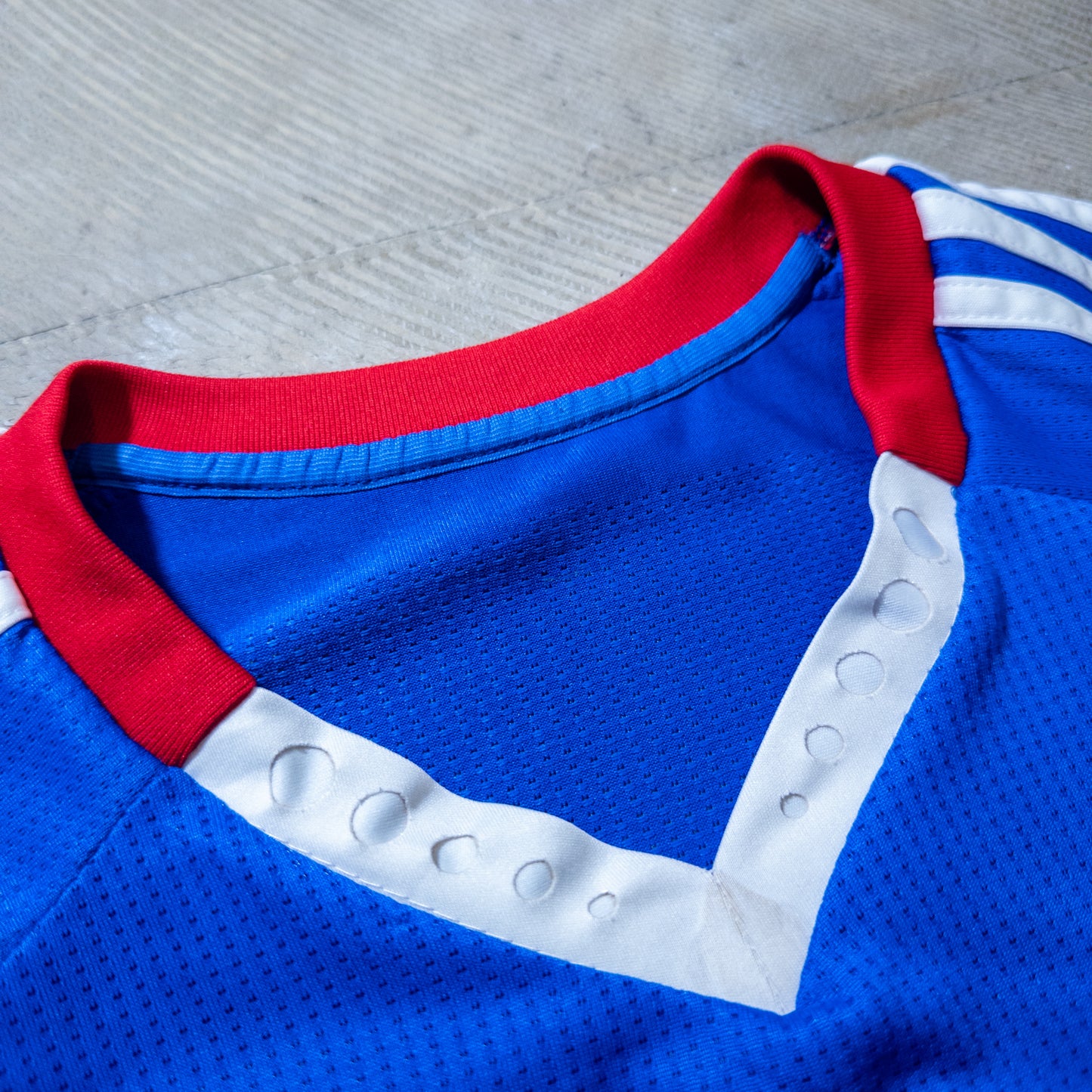 [メンズL] 00年代 adidas/アディダス ゲームシャツ サッカーユニフォーム チェルシーFC
