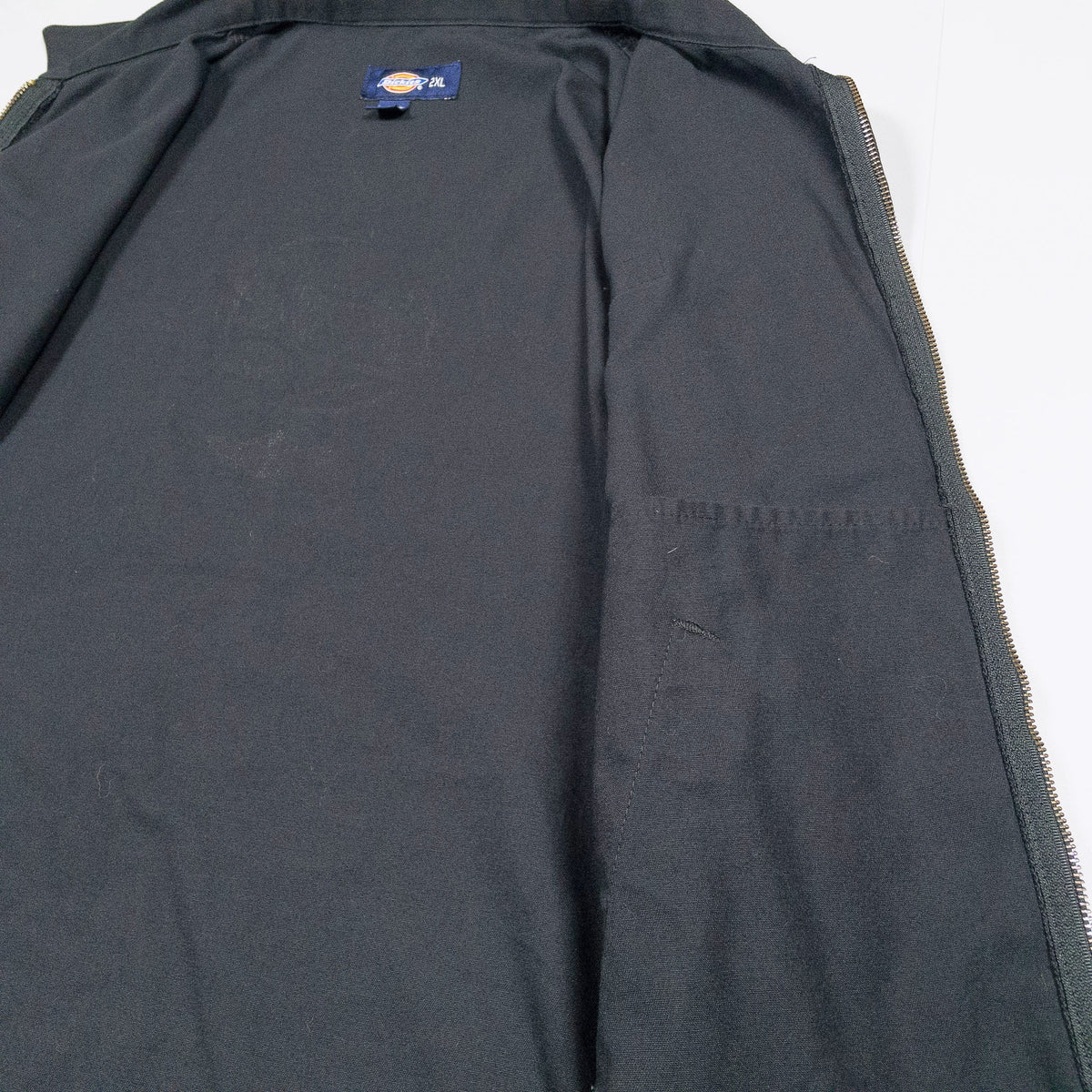 [メンズXXL] 90〜00年代 Dickies/ディッキーズ ワークジャケット miller Lite 企業