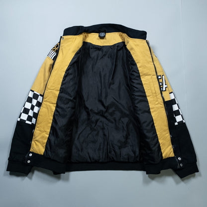 [メンズM] 00年代 PEANUTS スヌーピー レーシングジャケット