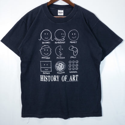 [メンズM] 90年代 Tシャツ HISTORY OF ART アートＴ