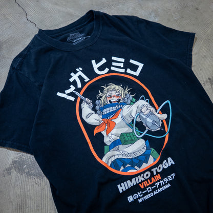 [メンズS] 00年代 Tシャツ アニメT 僕のヒーローアカデミア トガヒミコ