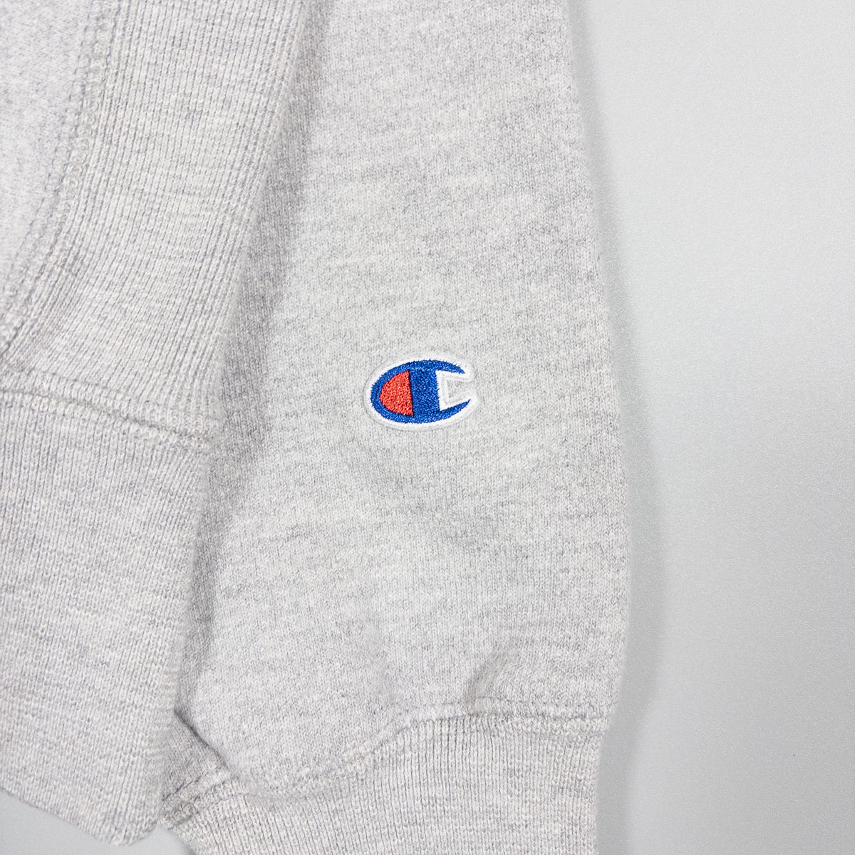 [メンズL] 00年代 Champion/チャンピオン スウェット トレーナー リバースウィーブ バックプリント ワンポイント