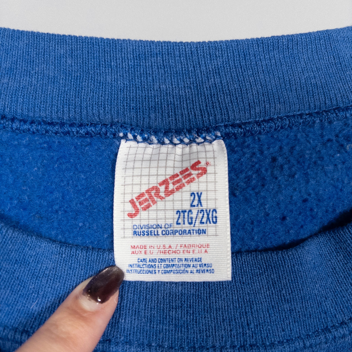 [メンズXXL] 90年代 JERZEES/ジャージーズ スウェット トレーナー ケンタッキー大学 バックプリント カレッジプリント