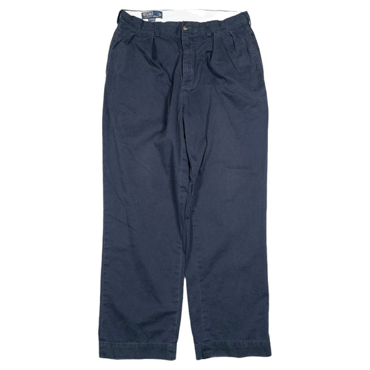 [メンズW32] 90〜00年代 Polo by Ralph Lauren/ポロバイラルフローレン スラックス ANDREW PANT ツータック