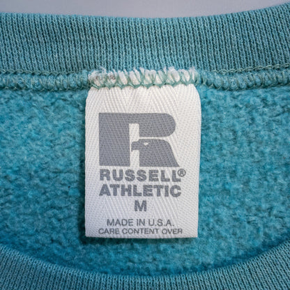 [メンズM] 90年代 Russell Athletic/ラッセルアスレチック スウェット トレーナー 無地 ブランクスウェット USA製
