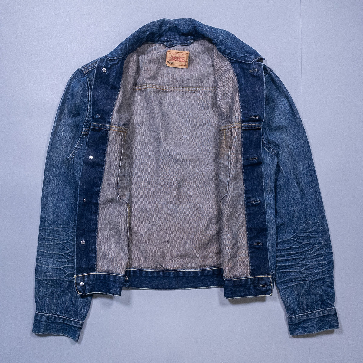 [メンズS] 00年代 Levi's/リーバイス Gジャン・デニムジャケット 72530