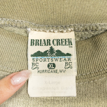 [メンズXL] 90年代 BRIAR CREEK SPORTSWEAR スウェット トレーナー アート アニマル
