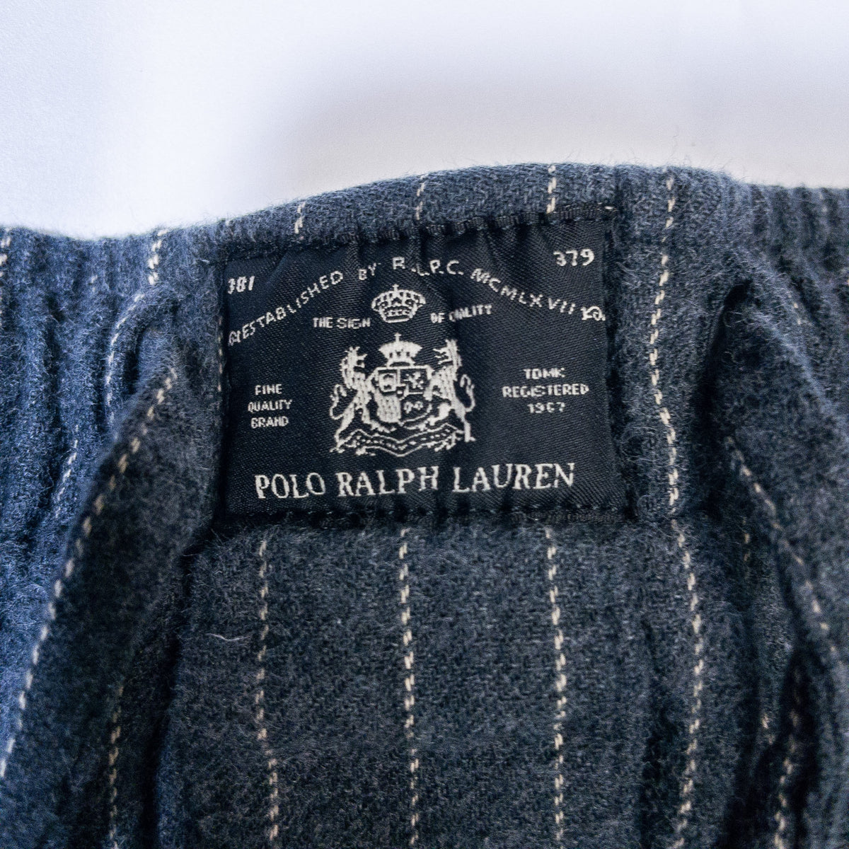 [メンズW34] 00年代 Polo Ralph Lauren/ポロラルフローレン イージーパンツ スリーピングパンツ パジャマパンツ ストライプ