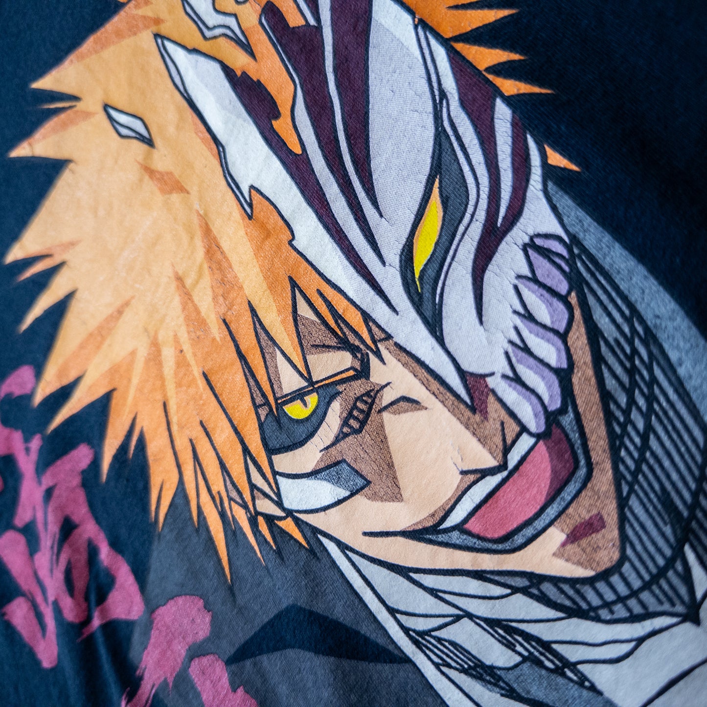 [メンズM] 00年代 Tシャツ アニメT BLEACH ブリーチ 黒崎一護