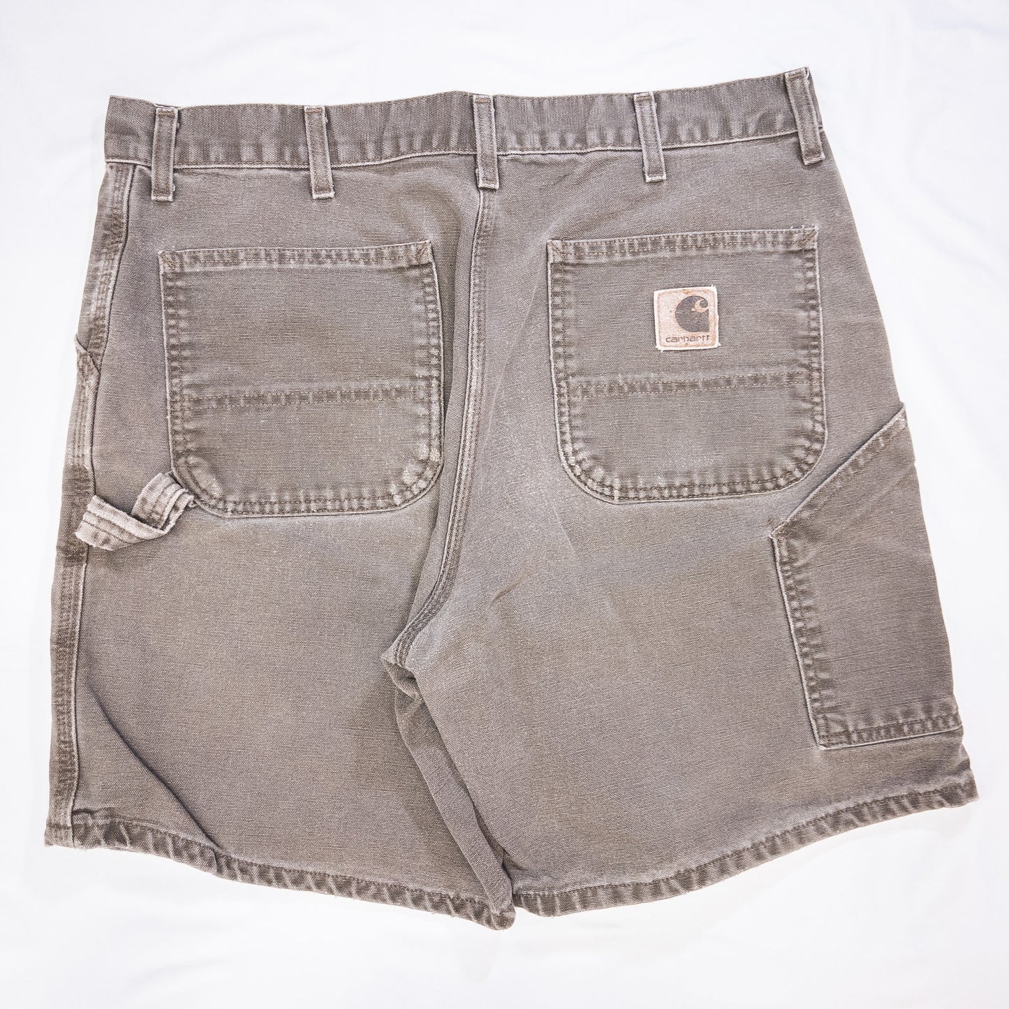 [メンズW34] 90〜00年代 Carhartt/カーハート ショートパンツ ワークショーツ ダック地 ペインターショーツ