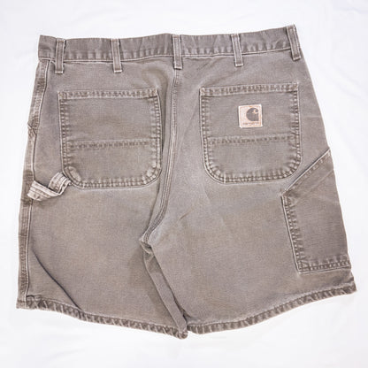 [メンズW34] 90〜00年代 Carhartt/カーハート ショートパンツ ワークショーツ ダック地 ペインターショーツ