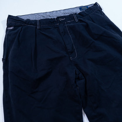 [メンズW35] 00年代 Polo Ralph Lauren/ポロラルフローレン チノパン 黒染め