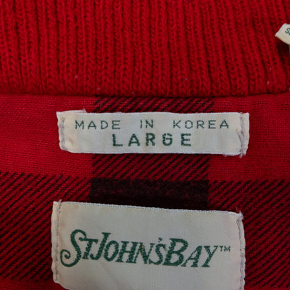 [メンズL] 90年代 ST.JOHN'S BAY/セントジョンズベイ 中綿ベスト