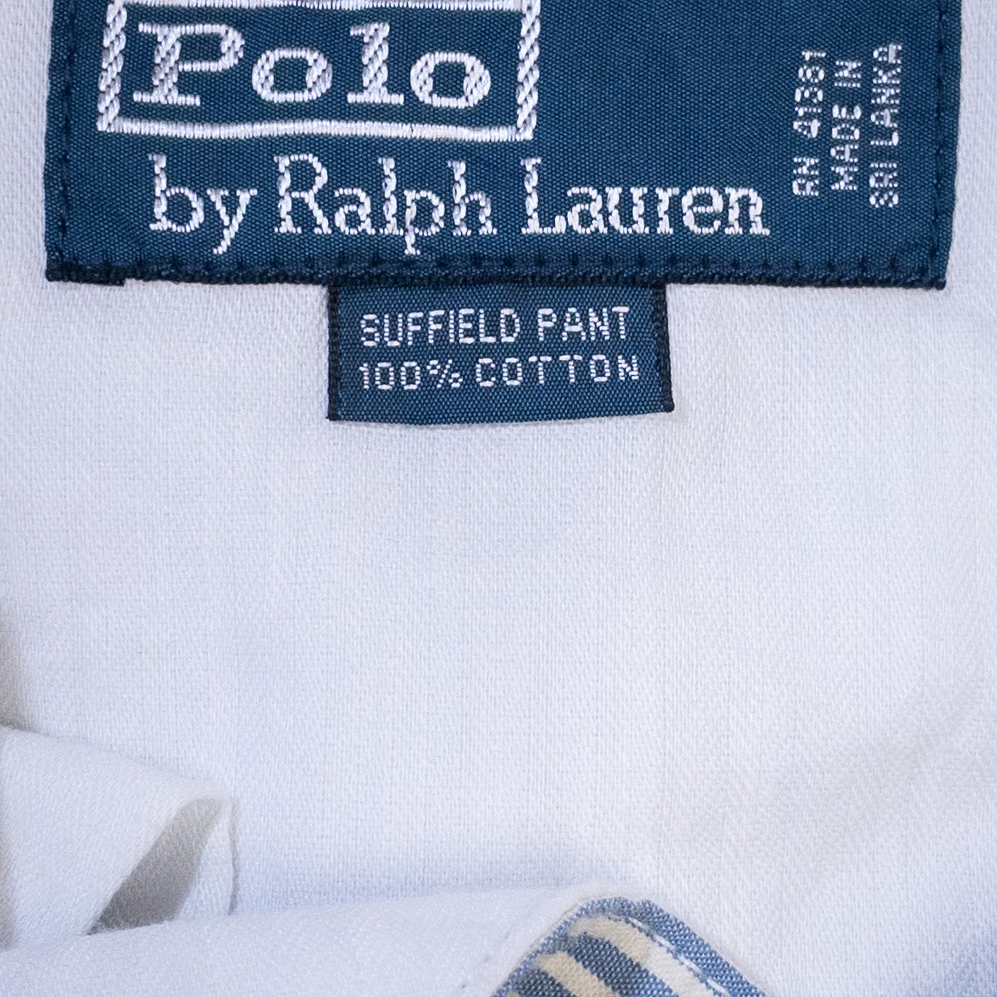 [メンズW31] 90〜00年代 Polo by Ralph Lauren/ポロバイラルフローレン スラックス シアサッカー SUFFIELD PANT
