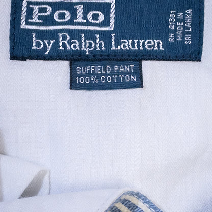 [メンズW31] 90〜00年代 Polo by Ralph Lauren/ポロバイラルフローレン スラックス シアサッカー SUFFIELD PANT