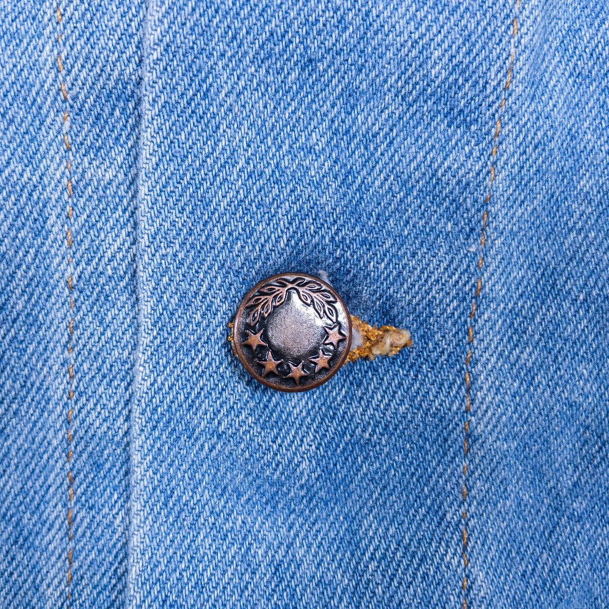 [メンズXL] 90〜00年代 FLD DENIM Gジャン デニムジャケット USA製