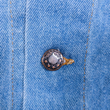[メンズXL] 90〜00年代 FLD DENIM Gジャン デニムジャケット USA製