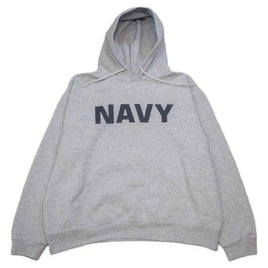 [メンズ3XL] 00年代 SOFFE/ソフィー パーカー NAVY ミリタリー