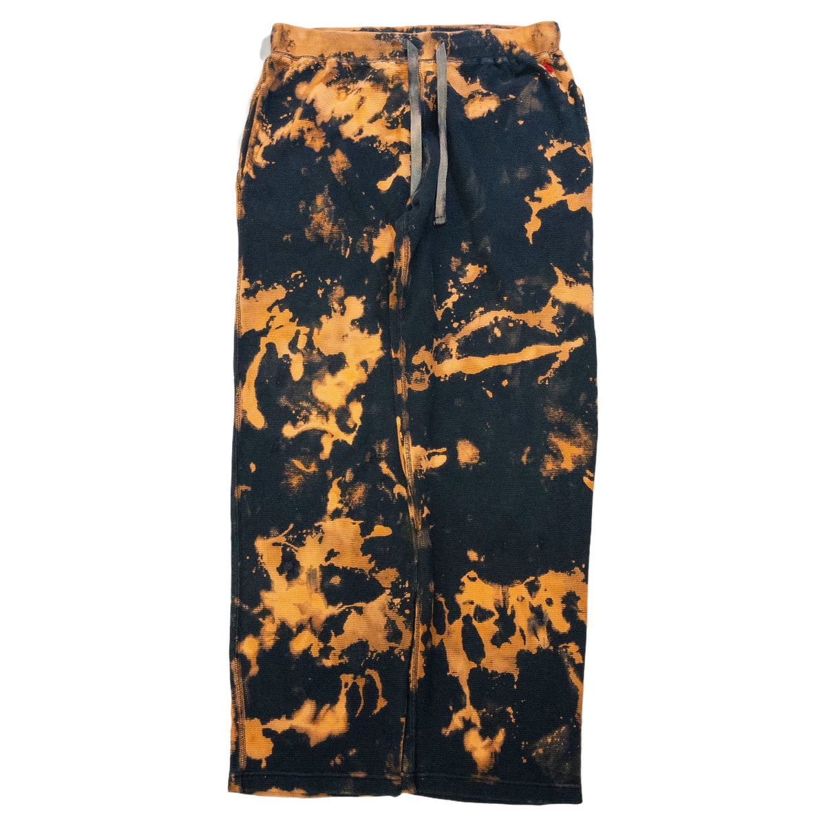 [メンズM] 90〜00年代 Polo Ralph Lauren/ポロラルフローレン スウェットパンツ スリーピングパンツ サーマル生地 タイダイ染め