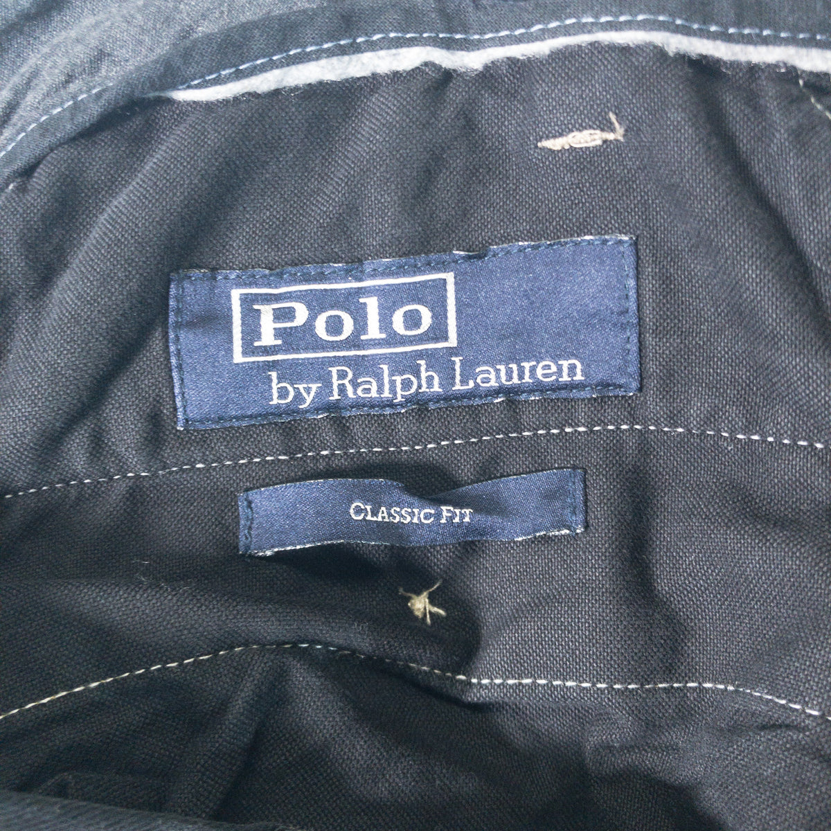 [メンズW34] 90〜00年代 Polo by Ralph Lauren/ポロバイラルフローレン チノパン 黒染め