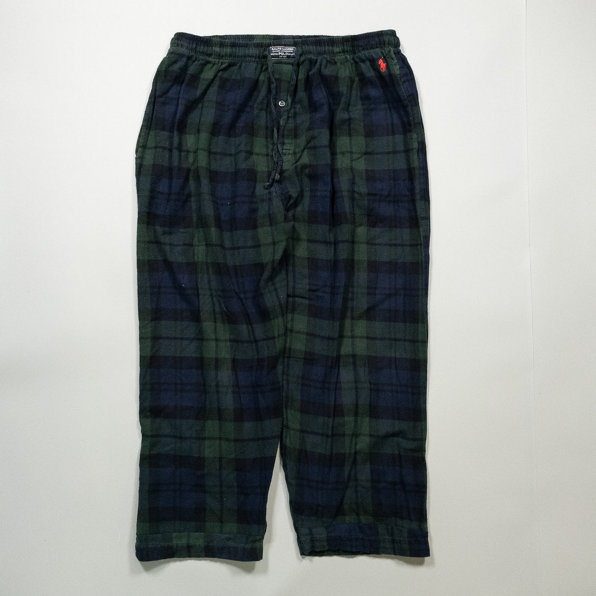 [メンズXL] 00年代 Polo Ralph Lauren/ポロラルフローレン スウェットパンツ パジャマパンツ スリーピングパンツ ブラックウォッチ
