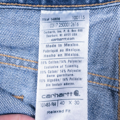 [メンズW40] 00年代 Carhartt/カーハート デニム ジーンズ オーバーサイズ