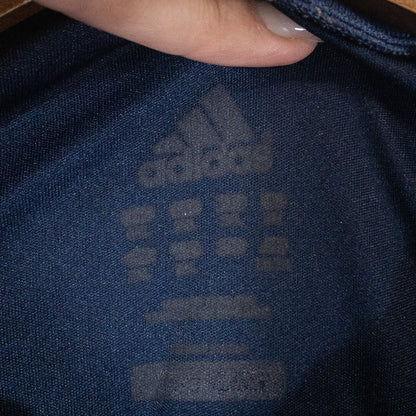 LA Galaxy ロサンゼルスギャラクシー ベッカム サッカーシャツ L ネイビー ロゴ刺繍 23バックプリント adidas/アディダス