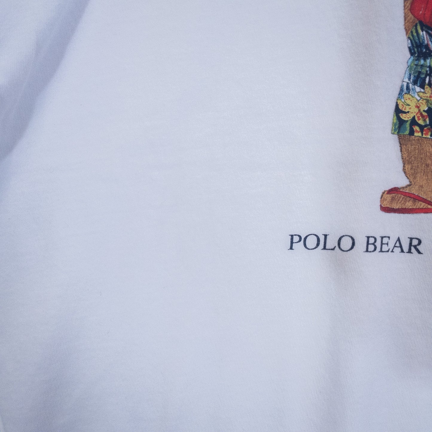 [メンズM] 00年代 Polo Ralph Lauren/ポロラルフローレン Tシャツ POLO BEAR ポロベア