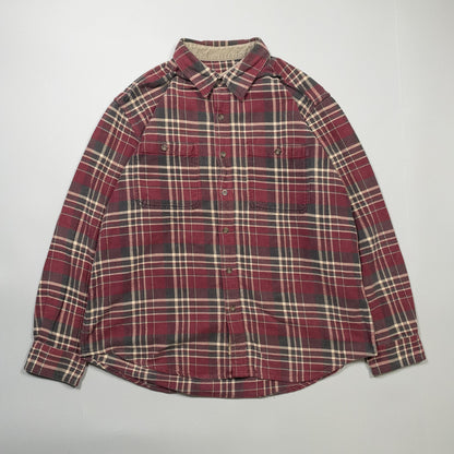 [メンズXL] 90年代 NORTHEAST ネルシャツ ヘビーネルシャツ