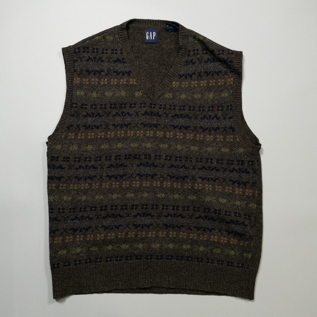 [メンズM] 90年代 GAP/ギャップ ニット セーター オールドギャップ ベスト