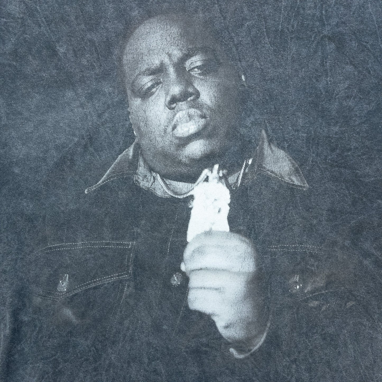 [メンズS] 00年代 B.I.G Tシャツ ラップT ビギー