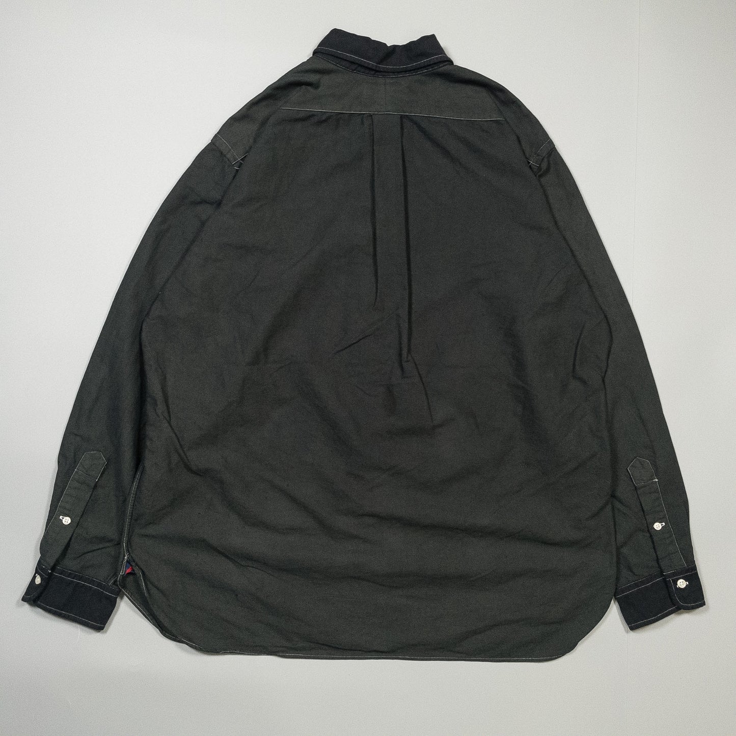 [メンズXXL] 90〜00年代 Ralph Lauren/ラルフローレン 長袖シャツ CLASSIC FIT 黒染め