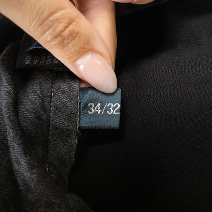 [メンズW34] 90〜00年代 Polo by Ralph Lauren/ポロバイラルフローレン チノパン 黒染め