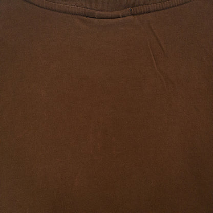 Tシャツ M ブラウン ワンポイント刺繍 ポケット Polo Ralph Lauren/ポロラルフローレン