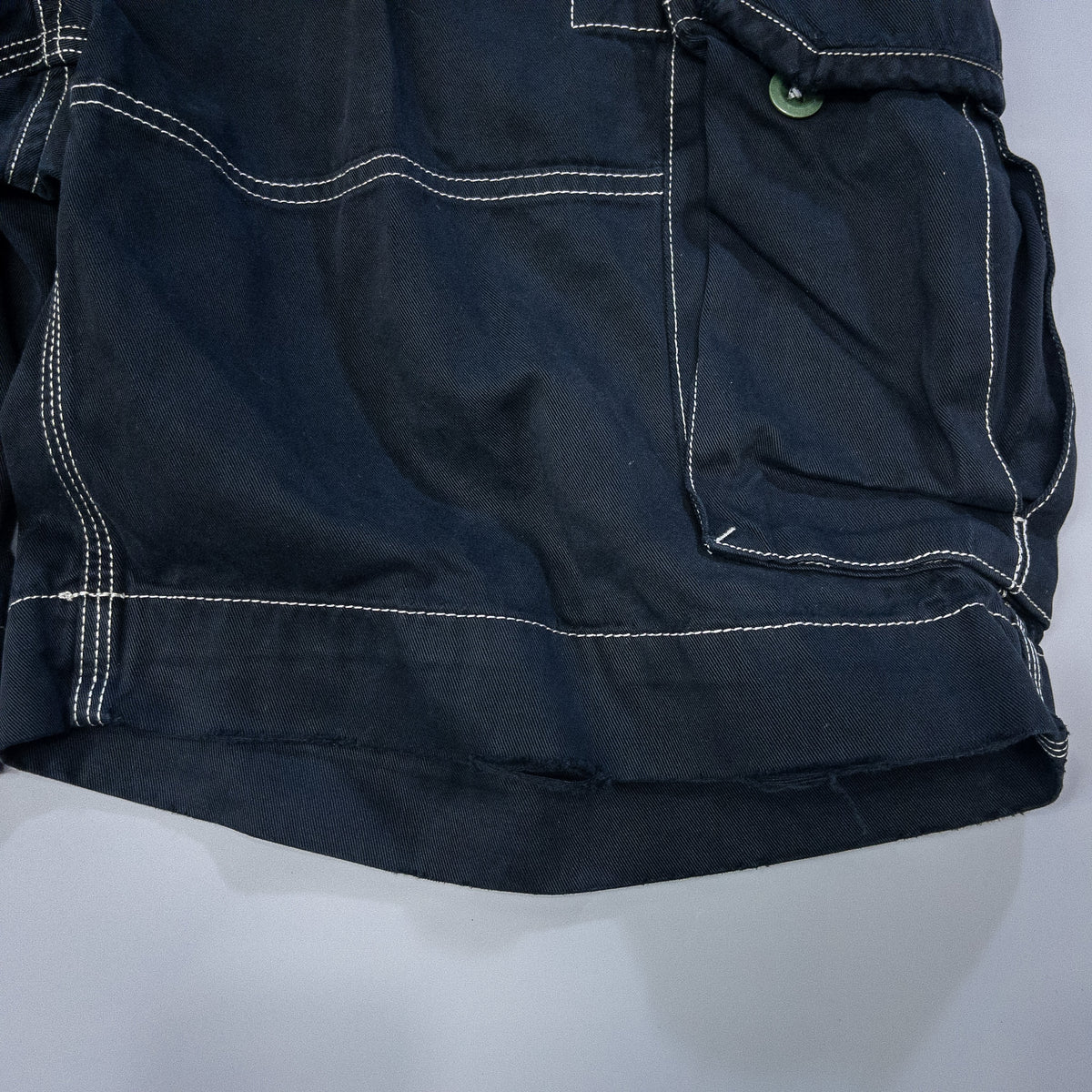 [メンズW41] 00年代 Polo Ralph Lauren/ポロラルフローレン ショートパンツ カーゴショーツ 黒染め