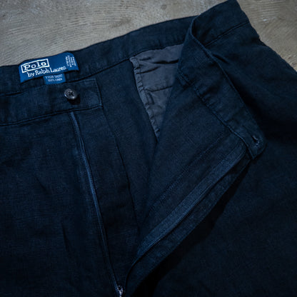 [メンズW41] 90〜00年代 Polo by Ralph Lauren/ポロバイラルフローレン ショートパンツ TYLER SHORT リネンショーツ