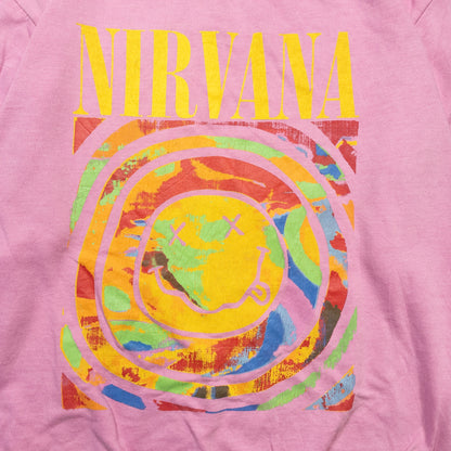 [メンズXL] 00年代 NIRVANA/ニルヴァーナ スウェット トレーナー バンドスウェット