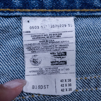 [メンズW39] 00年代 Carhartt/カーハート デニム ジーンズ USA製