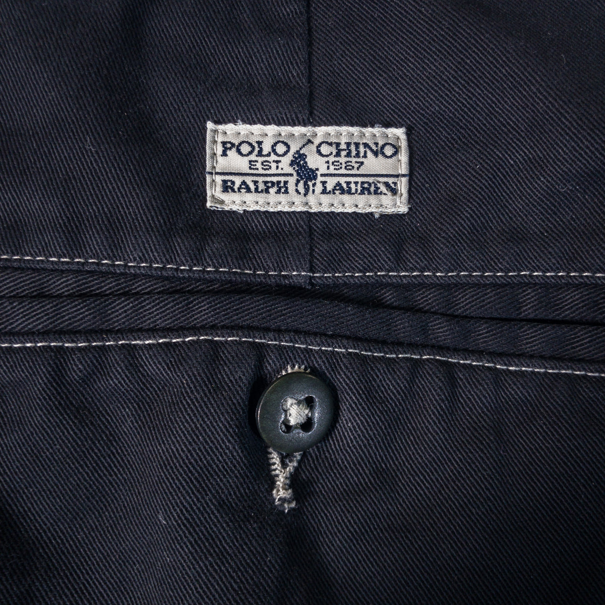 [メンズW39] 90〜00年代 Polo by Ralph Lauren/ポロバイラルフローレン ショートパンツ 黒染め