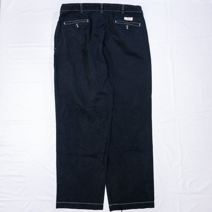 [メンズW33] 90〜00年代 Polo by Ralph Lauren/ポロバイラルフローレン チノパン ANDREW PANT 黒染め