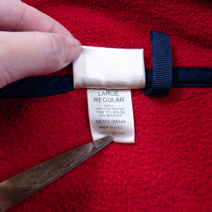 [メンズXL] 90年代 L.L.Bean/エルエルビーン フリースジャケット USA製 ハーフジップ
