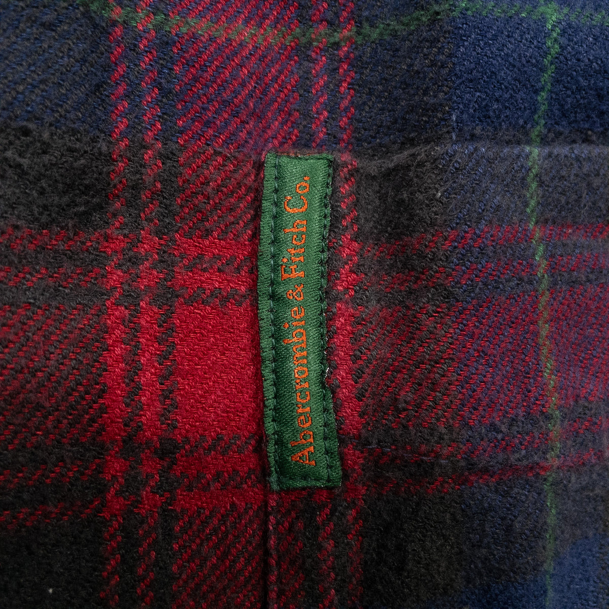[メンズXXL] 90年代 Abercrombie & Fitch Co./アバクロ ネルシャツ The Big Shirt