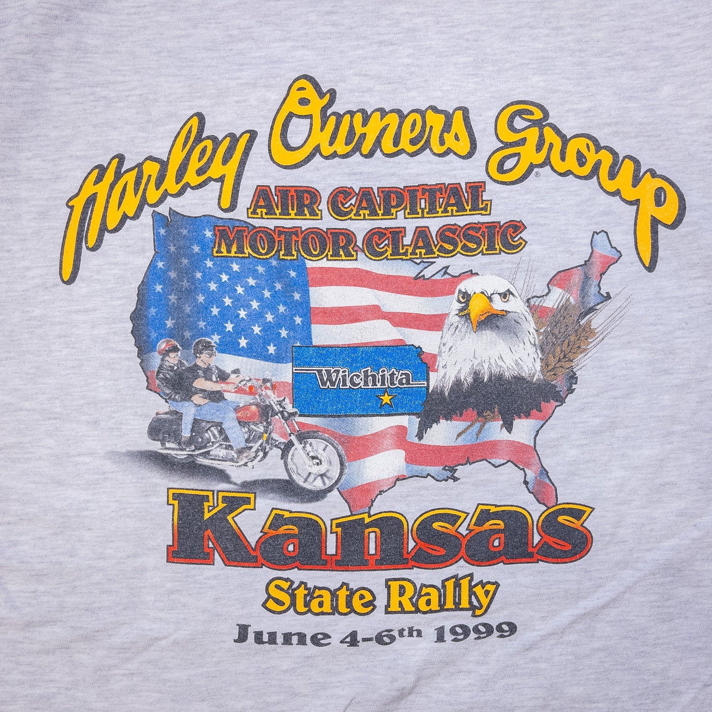 [メンズL] 90年代 Harley-Davidson/ハーレーダビッドソン Tシャツ USA製
